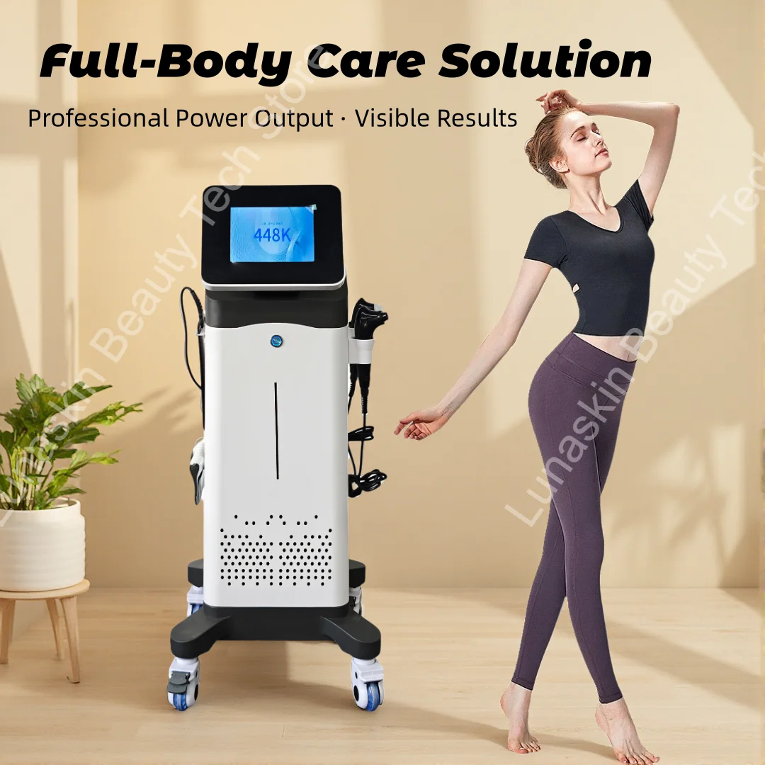 

2026 Portable 448kHz RF Body Slimming Device Fat Breakdown Skin Firming Cellulite Smoothing for Spa Salon Clinic Use