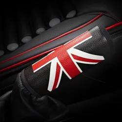 Leather Car Handbrake Grip Cover Anti Slip Protector Sleeve Auto Interior Accessories For BMW MINI Cooper Countryman R50 R53 R55
