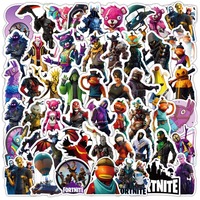 Fortnites Graffiti Stickers Cartoon Game Fortress Night Figures Stationery Stickers Cute for Guitar Skateboard Boys Girls Gift