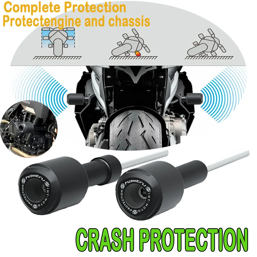 

For suzuki V-Strom 1050 2020-2024 V-Strom 1050XT 2020-2024 Crash Protection Bobbins Fall prevention