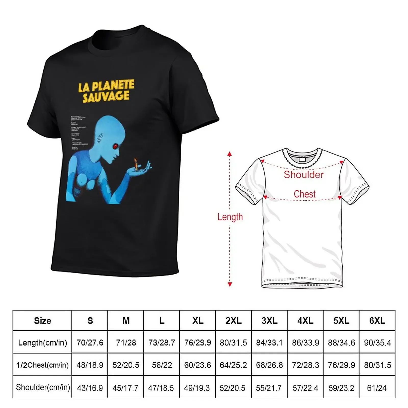 New Fantastic Planet - La Planete Sauvage T-Shirt blue archive cheap stuff anime stuff essential t shirt black t-shirts for men