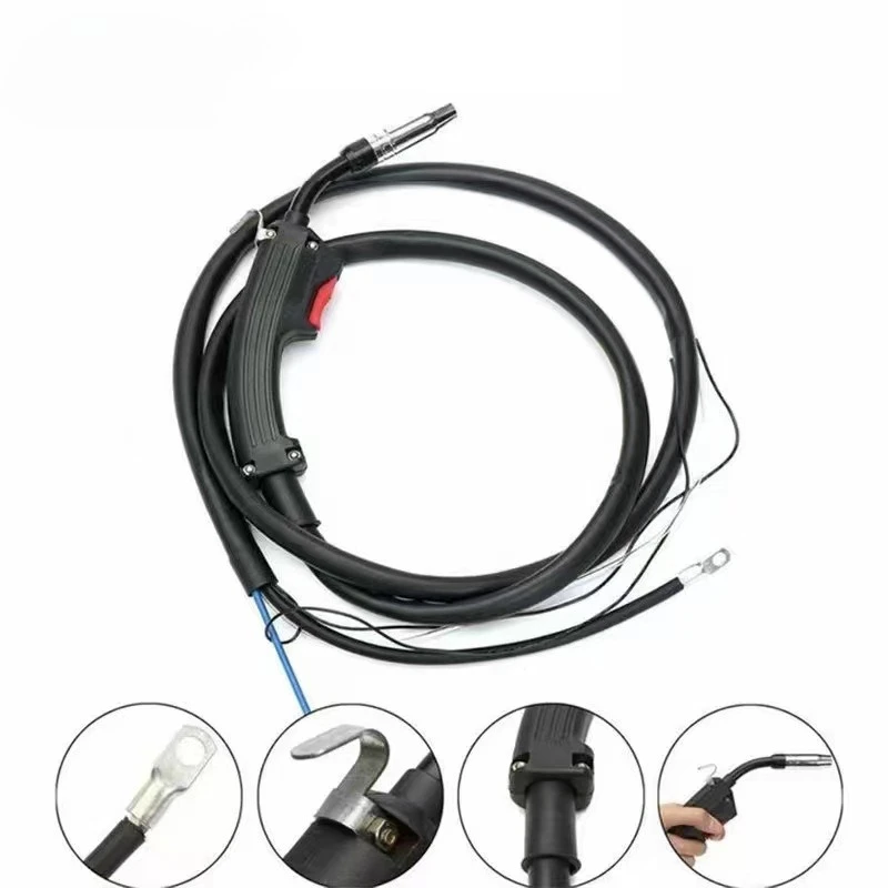 

14AK carbon dioxide shielded welding gun gas-electric integrated welding gun 14AK gas shielded welding gun tool