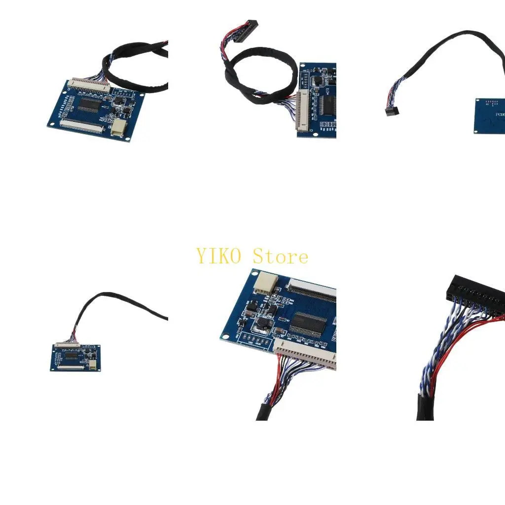 K32C 1Set Standard 20Pin 1-ch LVDS Input to 50Pin TTL Output Driver Board with Cable