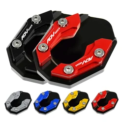For Honda ADV150 ADV160 VAROI160 ADV 160 150 Motorcycle AccessoriesSide Stand Enlarge Plate Kickstand Extensio