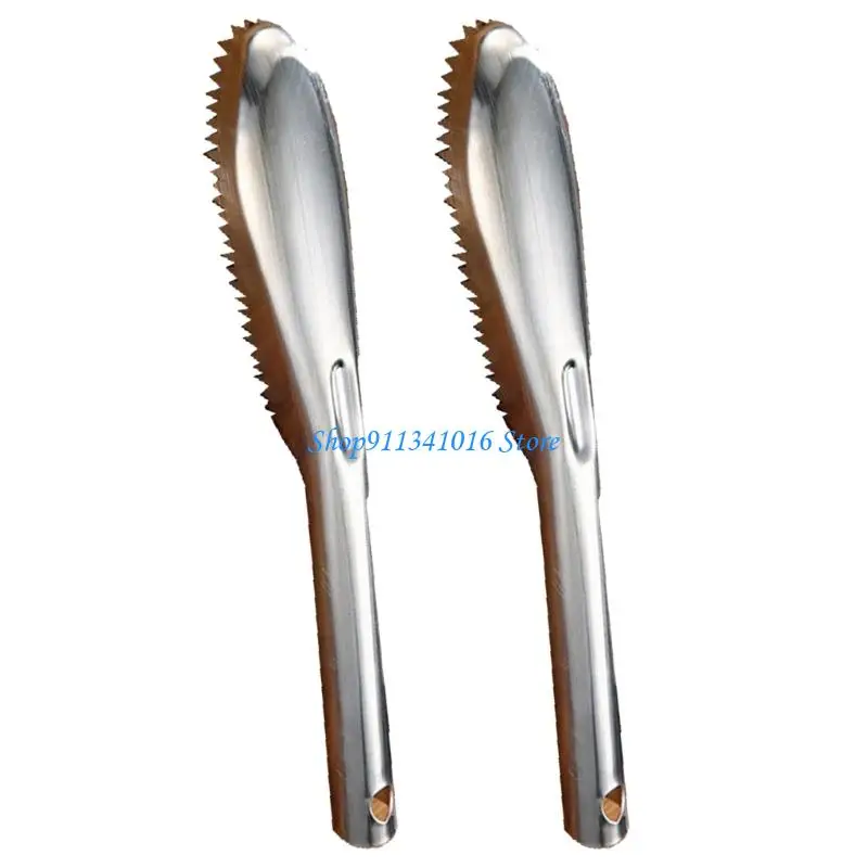 

Compact Fish Scale Remover Ergonomic Kitchen Gadget Quick Cleaning Camping Essential