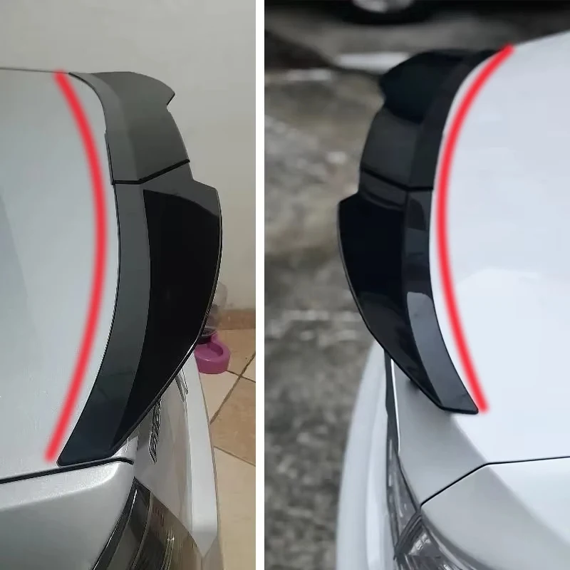 For BMW 3 Series Accessories Rear Tail Wing Spoiler 117-127cm DIY Length For E46 E90 F30 E36 Universal Rear Boot Spoiler Wing