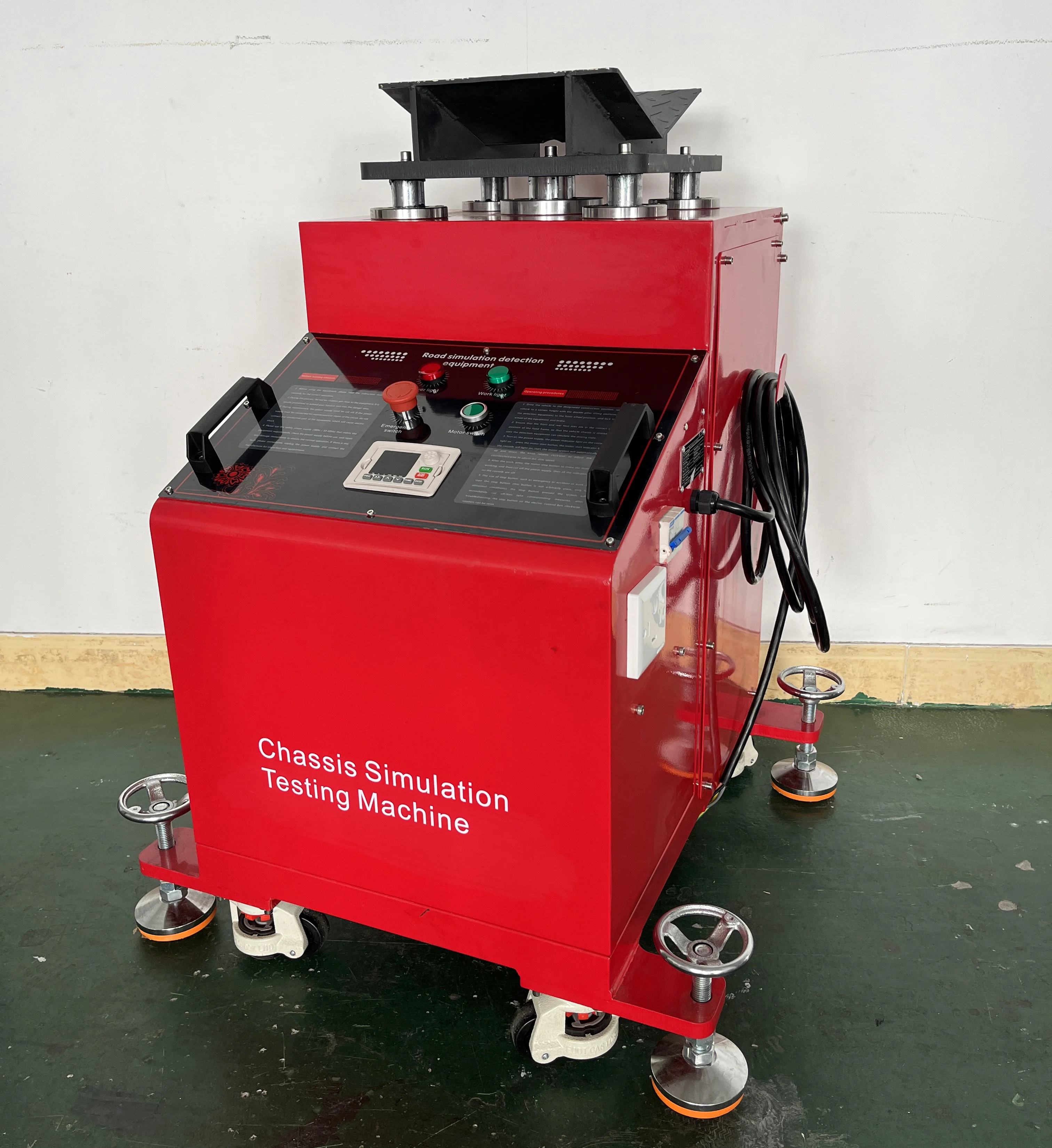 Automobile vibration machine chassis suspension auxiliary abnormal noise detector road emulator chassis tester vibration machine