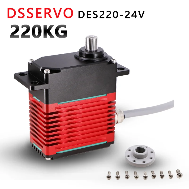 Encodeur magnétique servo sans balais à couple élevé 12V 24V 110kg 220kg 350kg, qualité industrielle robuste pour l'automatisation robotique CNC