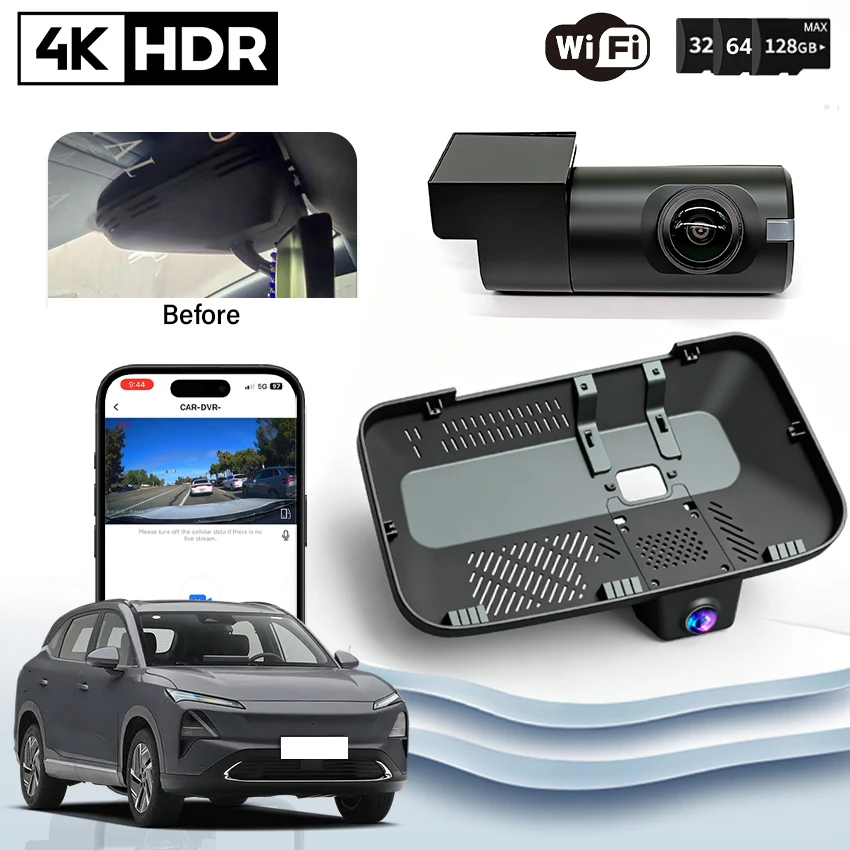 4K HD DashCam For Chevrolet Captiva For Wuling Starlight S EV PHEV Xingguang S EV PHEV Plug And Play Video Recorder Car DVR