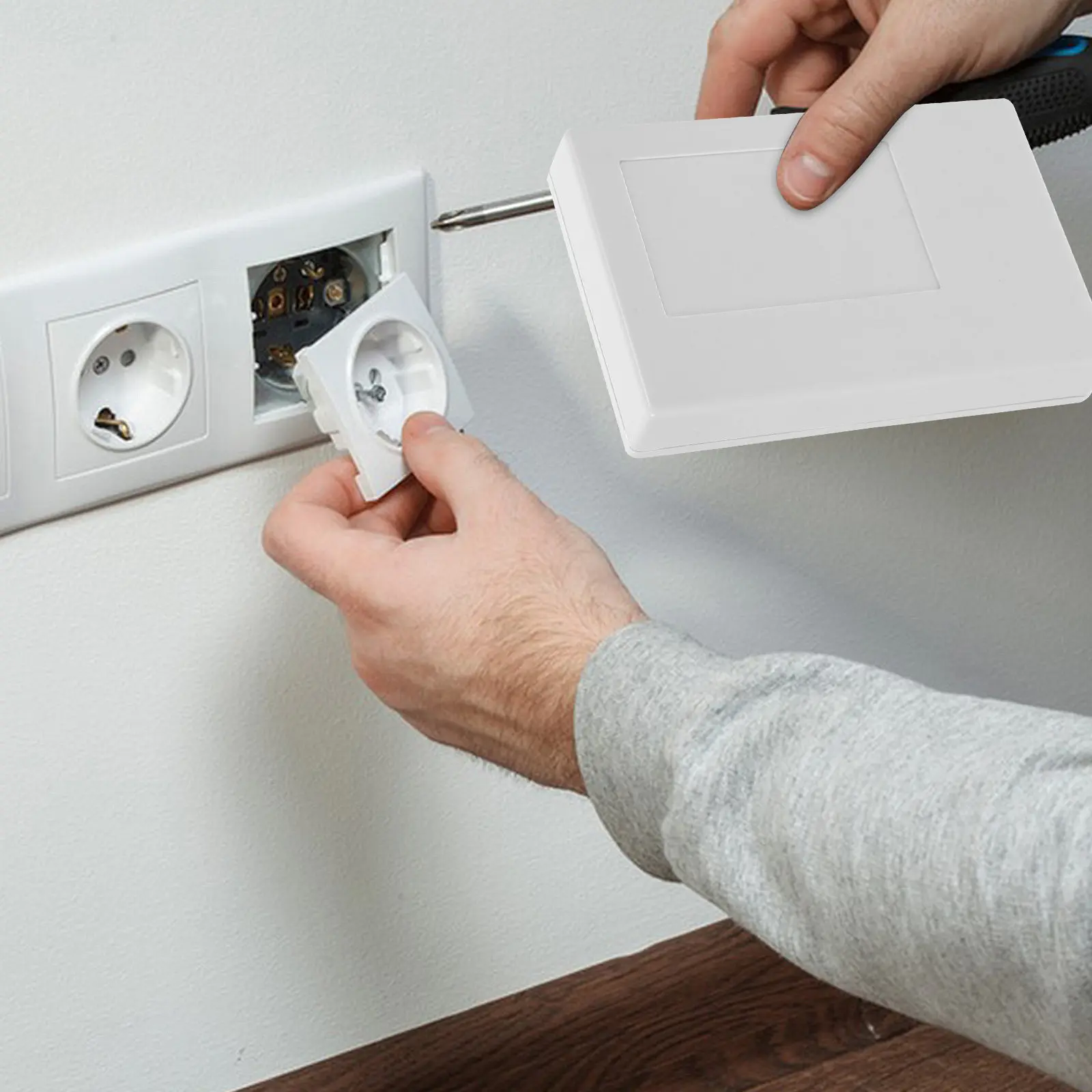 

Портативная пластиковая коробка для проектов со скрытым отсеком, коробка для хранения денег, электроники и ценностей