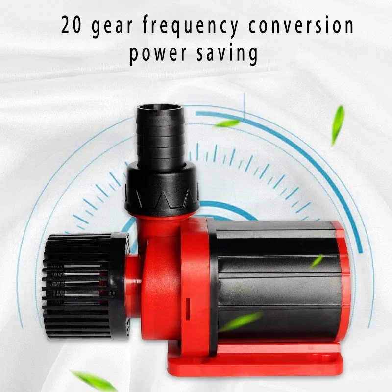 Zaohetian Aquarium Dc 24V Frequency Conversion Water Pump Ultra Silent Fish Tank Filter High Power Aquarium Pump Submersible