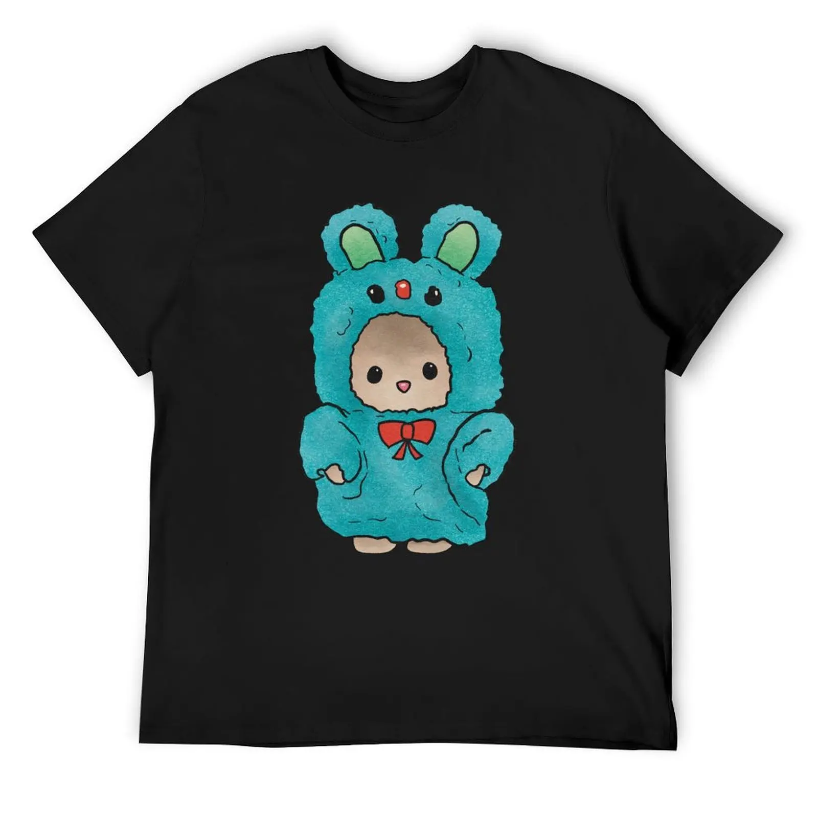 

Blue Bunny Critter T-Shirt custom t-shirts funny meme t-shirts plain mens graphic t-shirts anime