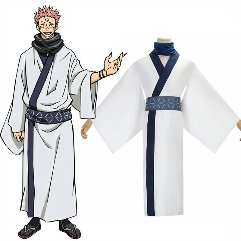 

Japanese Anime Jujutsu Kaisen Cosplay Costumes Ryomensukuna Uniform Costume for Men Kimono