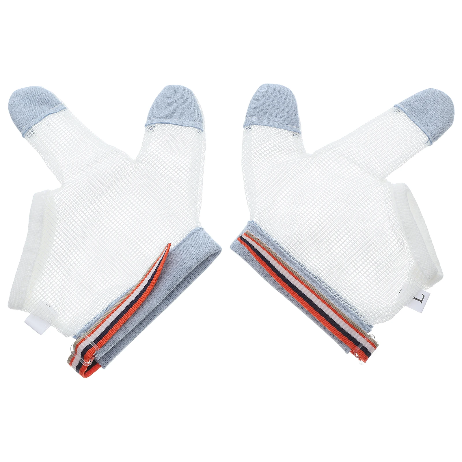 

Baby Anti-eating Gloves Kids Half-finger Nylon L Size Small Random Color Breathable Quick-dry No Shrinkage Safe