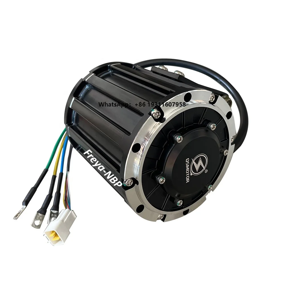 QS 120 2000W 72V 2000W 70KPH Mid Drive Motor for Electric Motorbike ATV 4 Wheeler Car