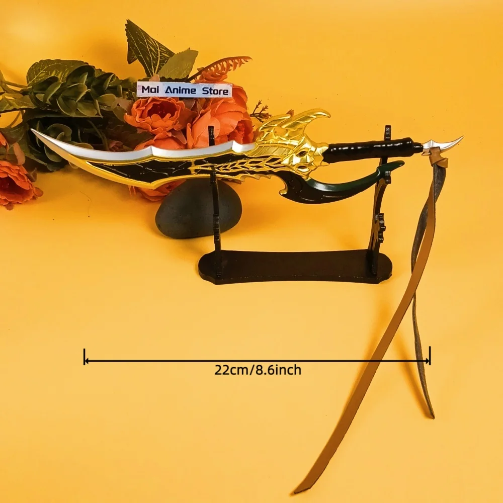 8.6 بوصة سولو التسوية كاتانا نينجا سكين السيف الحجم الحقيقي اليابانية سونغ جين وو الساموراي المعادن أنيمي تأثيري الدعامة لعبة غير حادة هدية