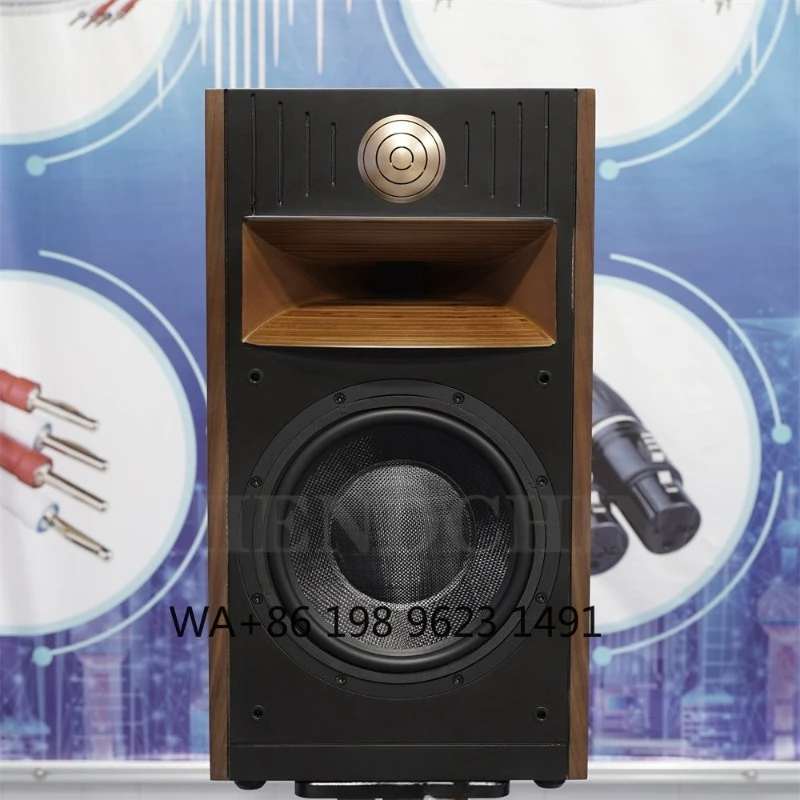 10 Inch 180W Bookshelf Speaker 8Ohm Horn Tweeter Y80 HiFi Passive Home Theater