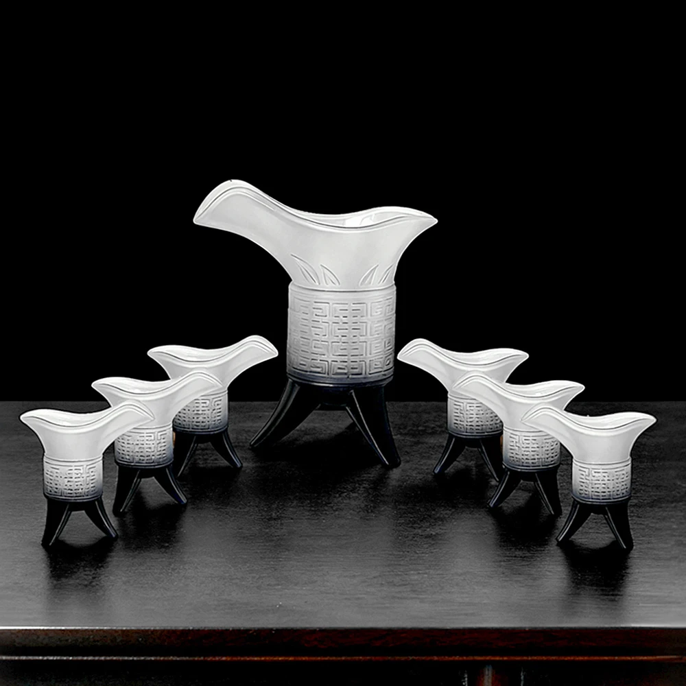 

Archaistic emperor wine glass, Ancient Marquess's Cup, Household Sake Glass, Spirits Wine Glass Dispenser, Glass wine utensils