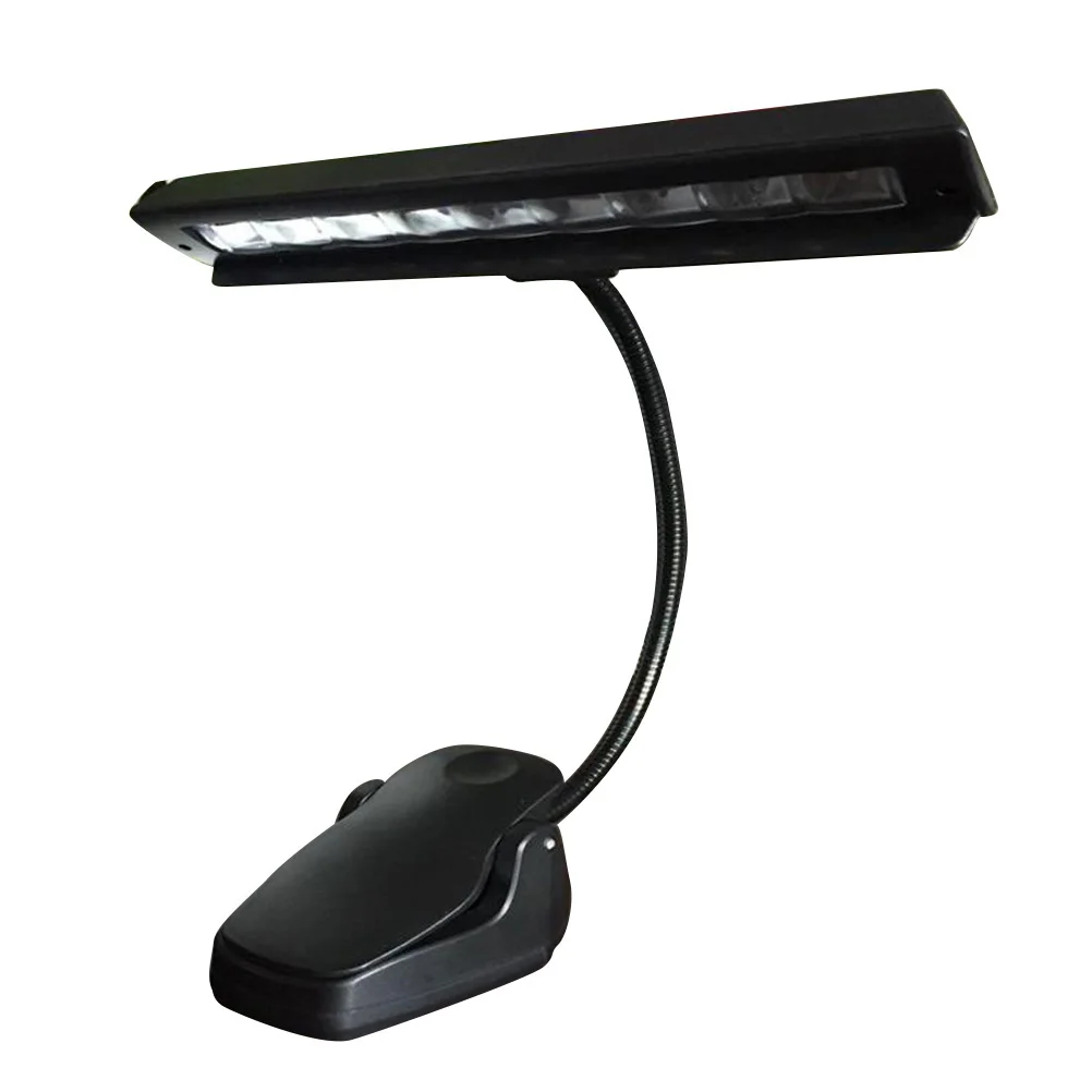 

9 Leds Flexible Clip Booklight USB Music Lamp Eye Protection Piano Flexible Reading Playing Lighting Music Light