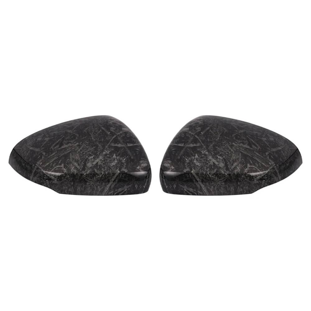 Black Carbon Fiber For Mercedes-Benz CLA-Class C118 2019 - 2024 Door Mirror Cover Paste style Car Accessorie External Decorate view 5
