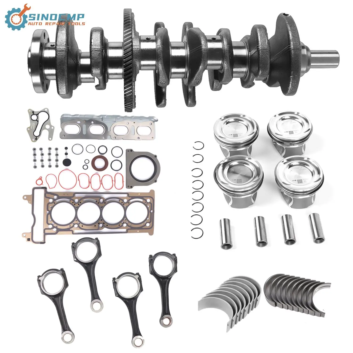 

M270 Автоматический комплект для ремонта двигателя, коленчатый вал и шатун для Mercedes-Benz W176 C117 W242 W246 CLA250 M270.920 2.0T