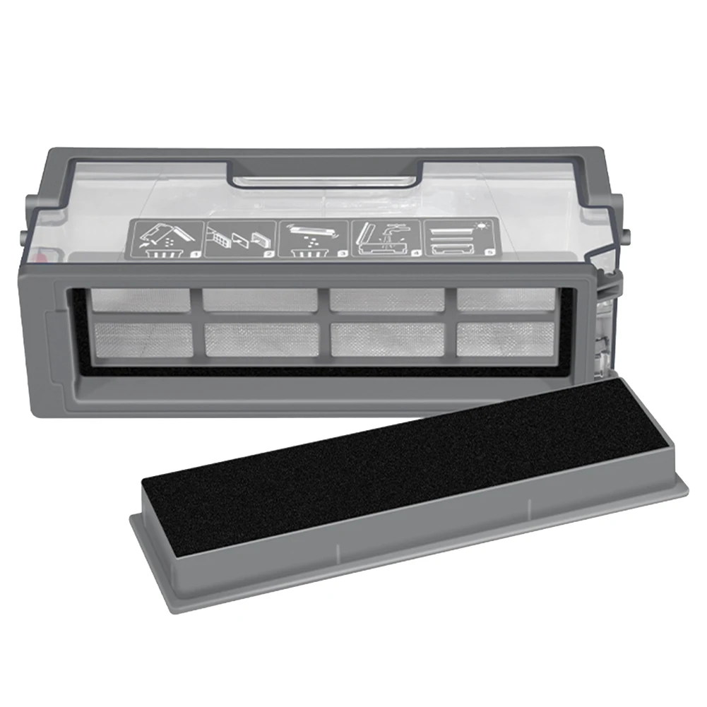 صندوق صندوق الغبار لـ ECOVACS Deebot OZMO T9 T8 T5 N5 N8 DJ65 DX55 جهاز آلي لتنظيف الأتربة صندوق الغبار