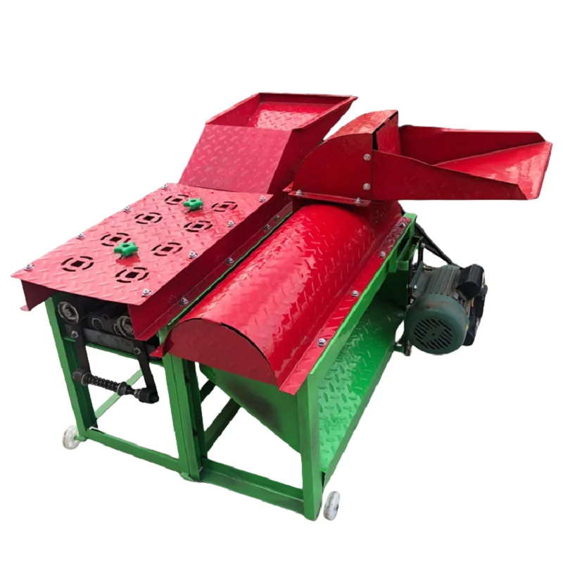 

Farm-Use Corn Dehusker and Thresher for Immediate Post-Harvest Processing