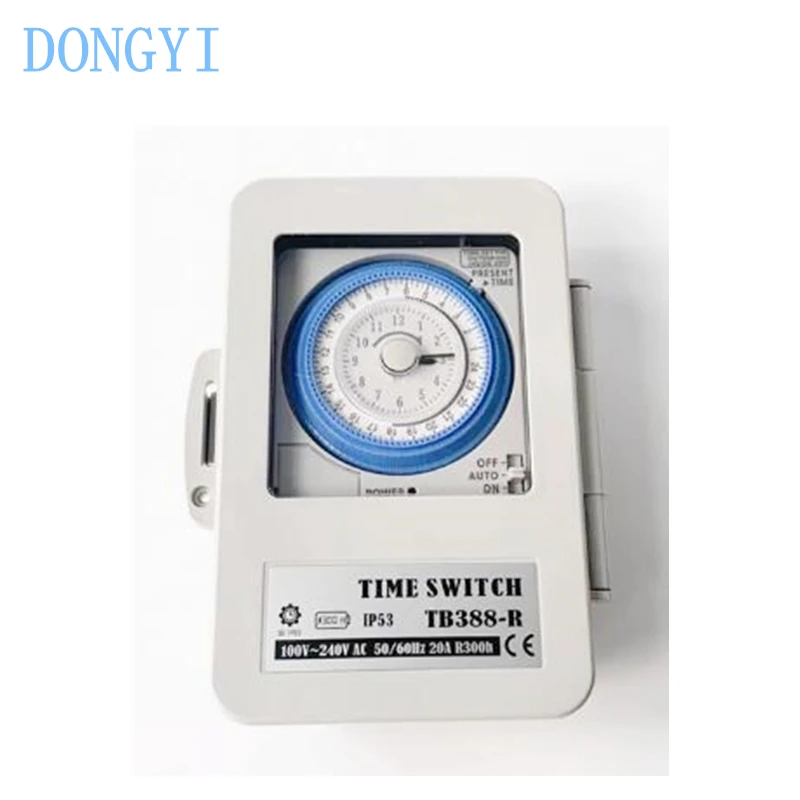 Mechanical Timer Time Control Switch TB388R AC110V-240V AC/DC12V