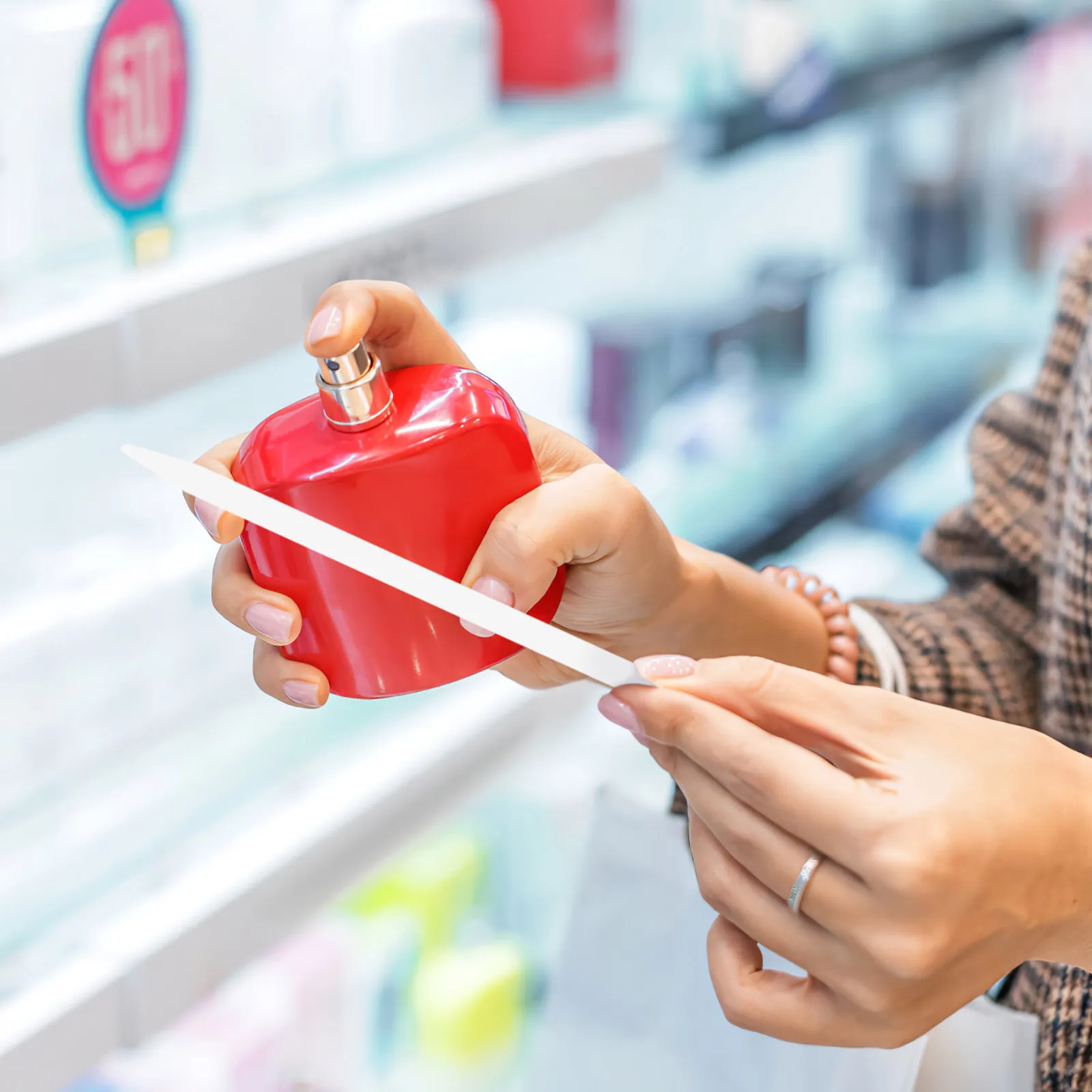 

100 шт. тестеров-полосок для парфюмерии и эфирных масел, бумага для ароматерапии, высокая впитываемость, экологичные соевые чернила, безопасное тестирование