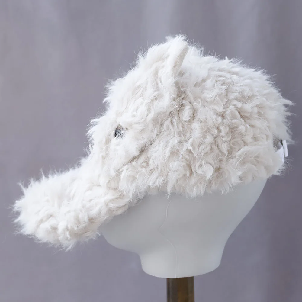 موضة جديدة عالية الجودة y2k الساخن فتاة الضأن الجينز آذان الكلب كاوبوي قبعة بيسبول قبعة بتصميم هيب هوب النساء الرجال فريق الحفلات قبعة بيسبول #4