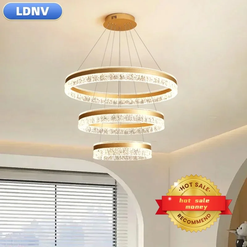 Italian Chandelier LED Living Room Exhibition Hall Advanced Nordic Simple Style Fashion Lighting Designer LED