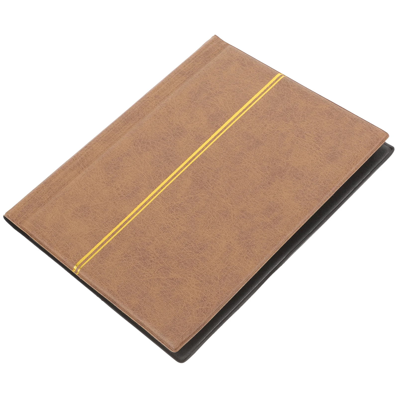 Coin Collection Album Premium Hard Cover Transparent Pages for Safe Storage and Organization Portable Coin Holder for Collectors