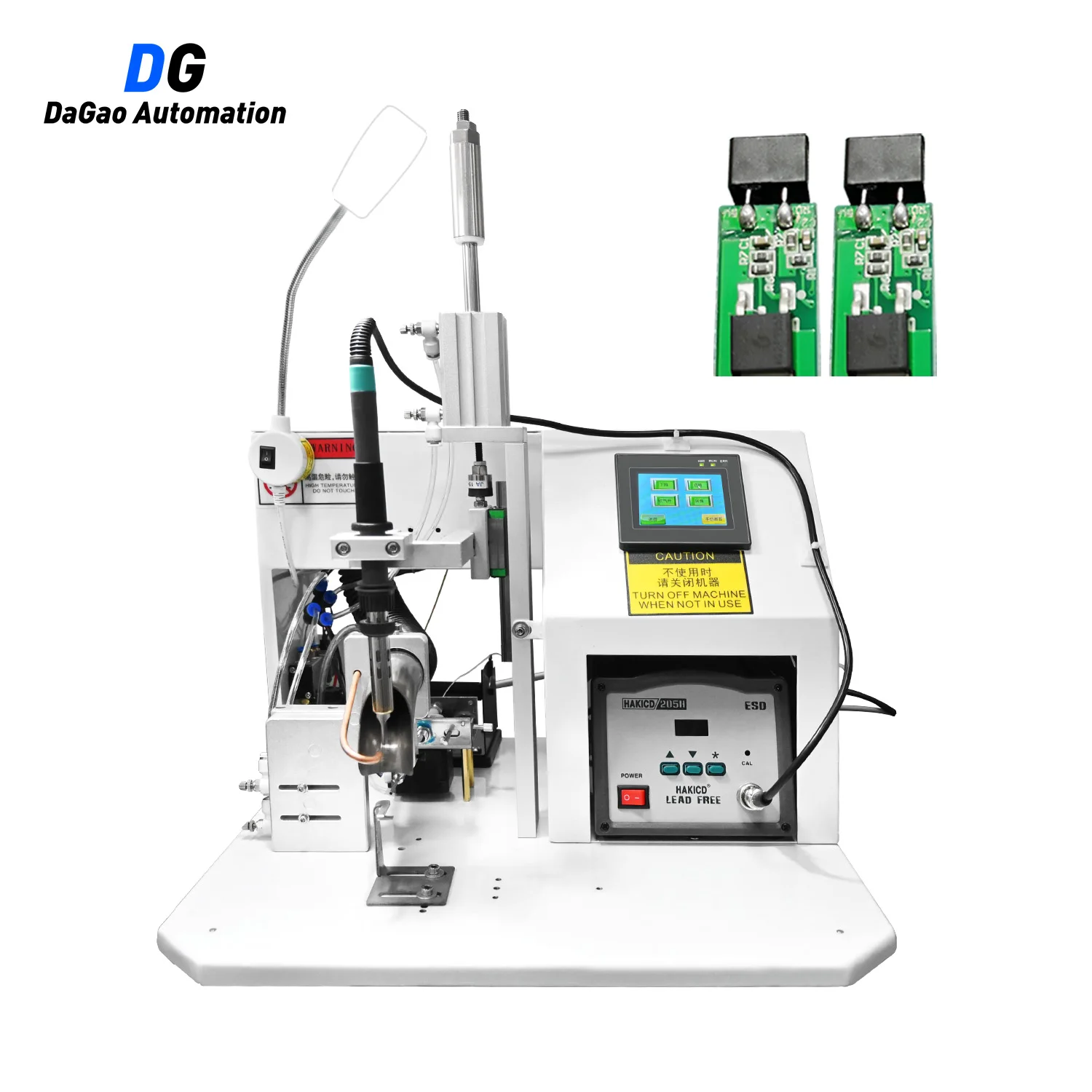 DG Automatic Soldering Machine for PCB Wire Welding Finished Products view 3