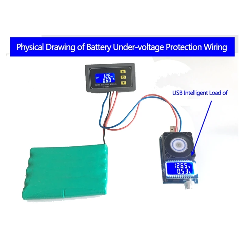 XY-CD60 CD60 DC6-60V Solar Charging Discharge Control Low Voltage Current Board Battery Protection Board