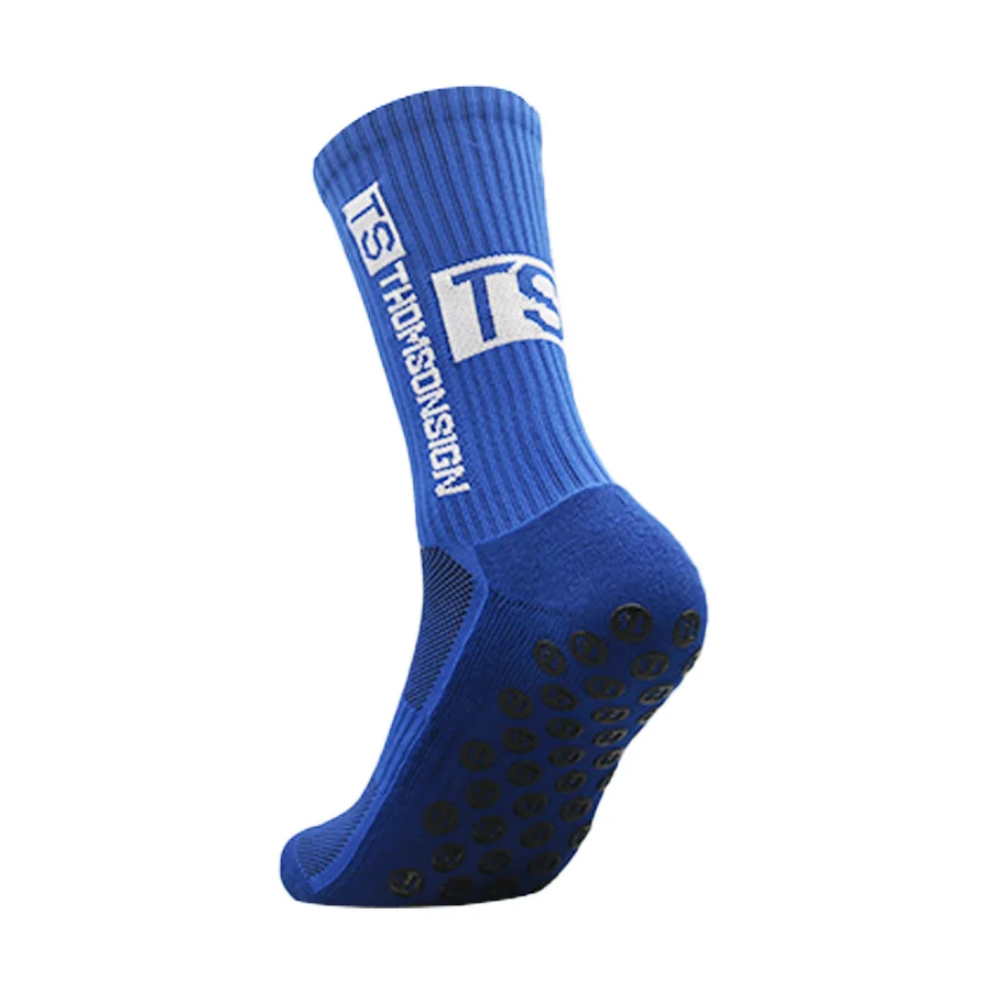 THOMSONSIGNchaussettes de Football antidérapantes pour hommes, Tube de joint de Friction, course à pied, glace, neige, randonnée, sport au-dessus du genou, chaussettes de basket-ball