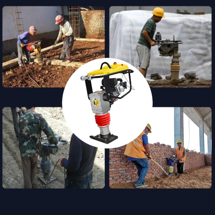 مطرقة القفز القوية الأرضية والرملية التربة واكر تأثير المضغوط العبث تهتز الدك الدك #2