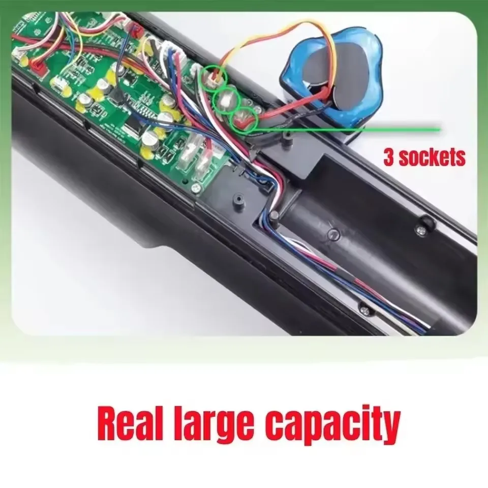 بطارية بديلة للمكنسة الكهربائية Tineco Floor ONE S3 Breeze اللاسلكية الرطبة والجافة 21.6 فولت 6000 مللي أمبير في الساعة ذات سعة عالية #5