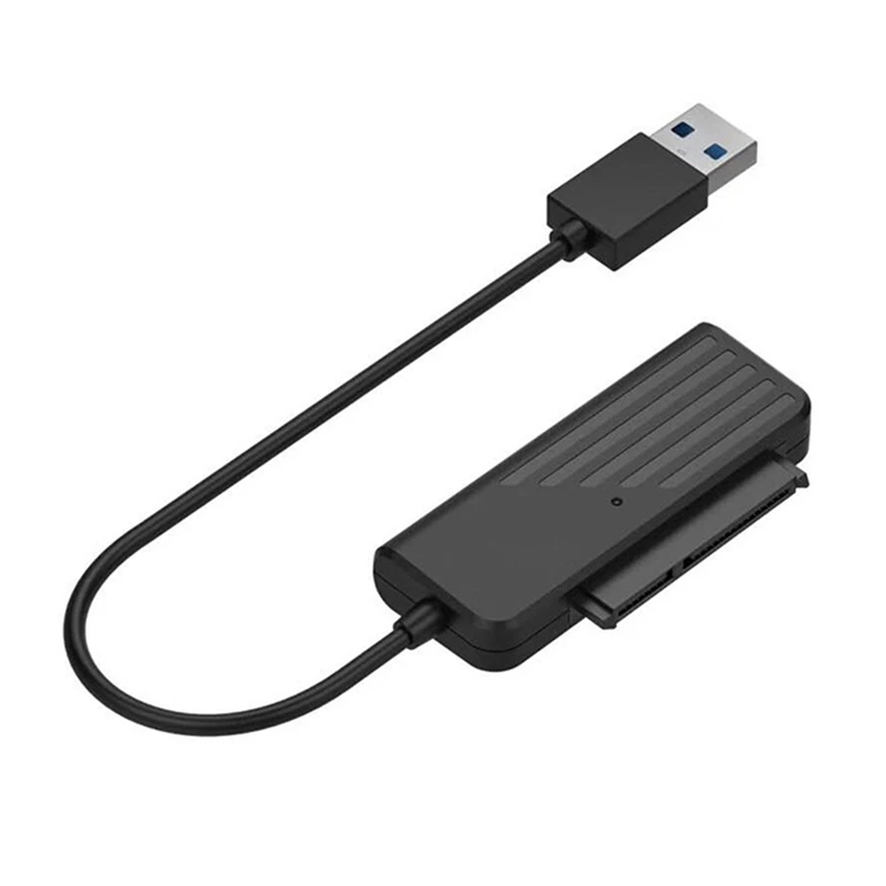 SATA To USB 3.0 Adapter  SATA To USB 3.0 Conversion Line Supports 5Gbps High Speed Transmission For 2.5 Inch Hard Drive