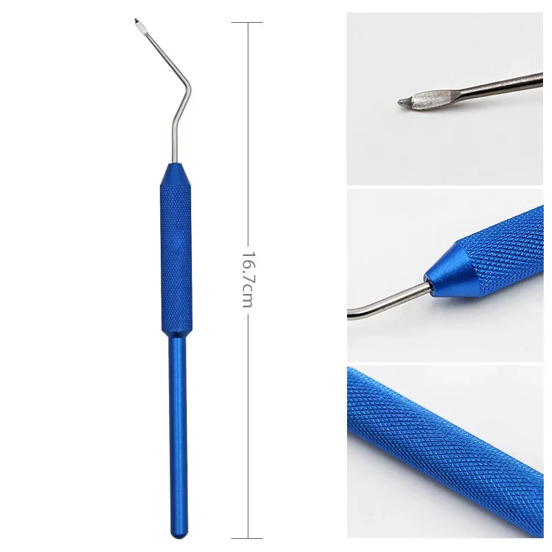 2PCS Beekeeping Shift Pin Worm Moving Grafting Tool Stainless Steel  Bee Queen Rearing Larva Shift Needle Beekeeping Tools