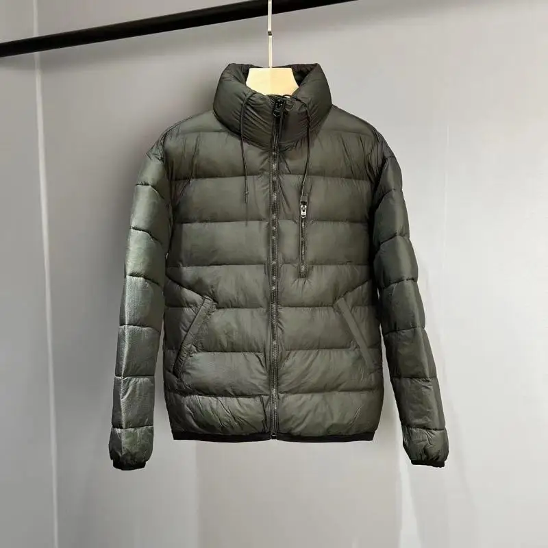 

Теплая хлопковая куртка для мужчин со скрытым капюшоном, приталенного кроя, для повседневной носки, на молнии, молодежная, модная, в стиле Cleanfit