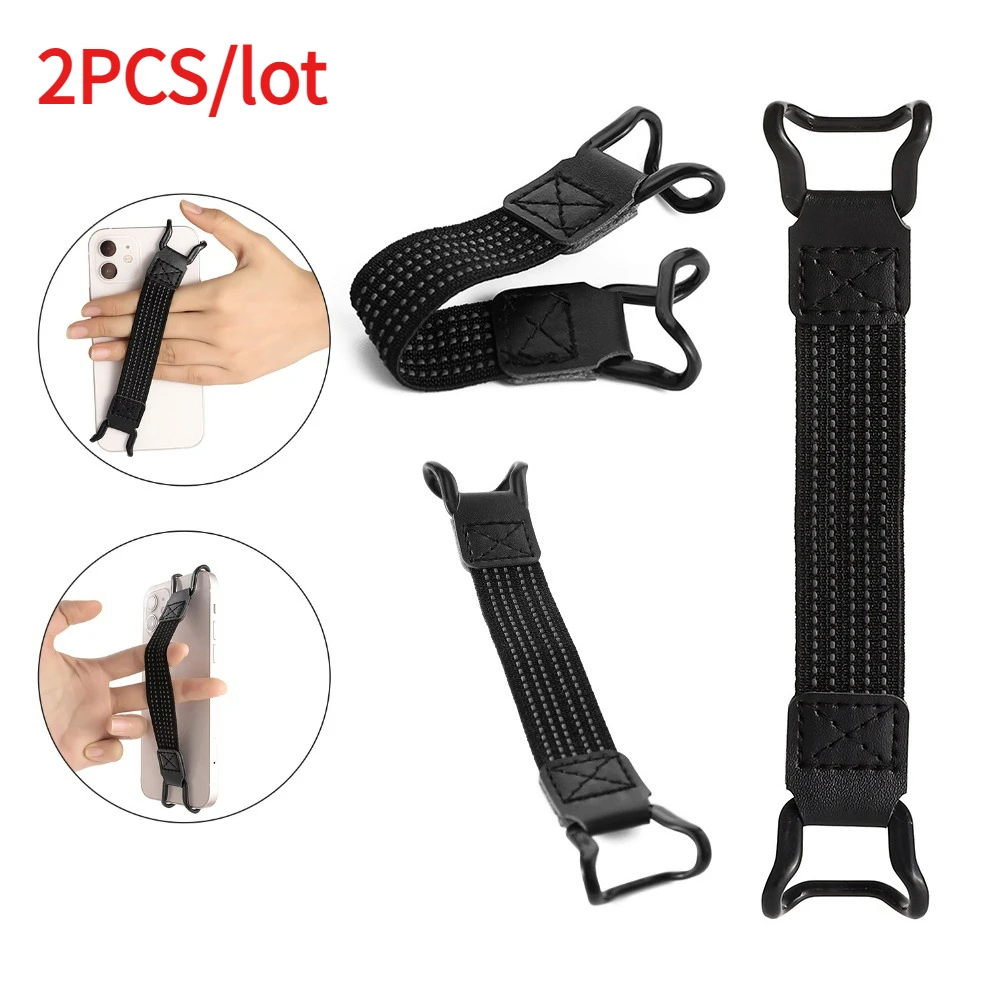 

Универсальный держатель для телефона, 2 шт., браслет на запястье, ремешок для телефона с защитой от падения, держатель для одной руки, ручка для пальца, растягивающийся кронштейн для планшета