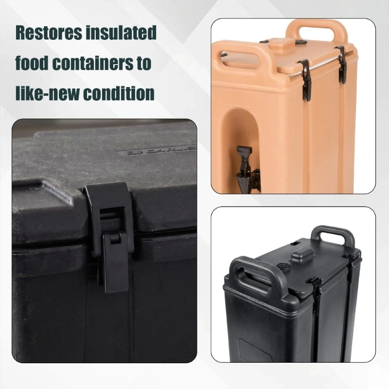 Replacement Draw Latches Closure Clasp Set for Cases and Equipment Boxes Repair