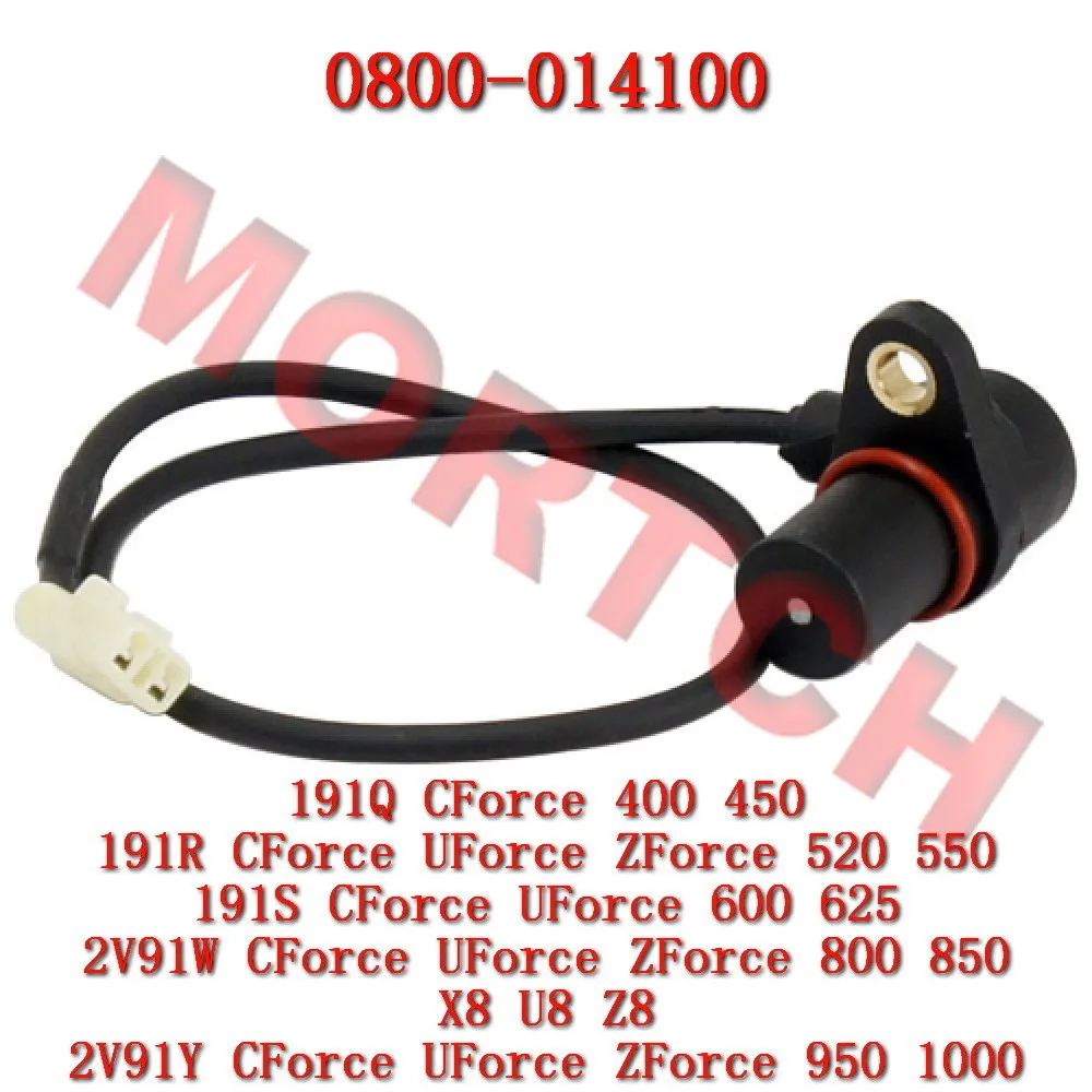 

Engine Speed Sensor, RPM 0800-014100 Crankshaft Speed Sensor For CFMoto CForce UForce ZForce 450 550 600 Z5 U6