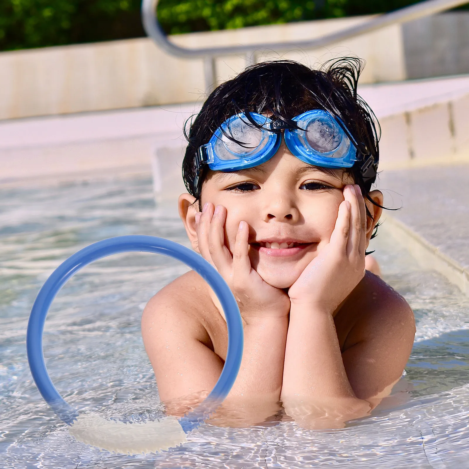 1Set Diving Pool Plaything Underwater Diving Game Assorted Colors Fun Swimming Educational Activity Kids Summer Outdoor