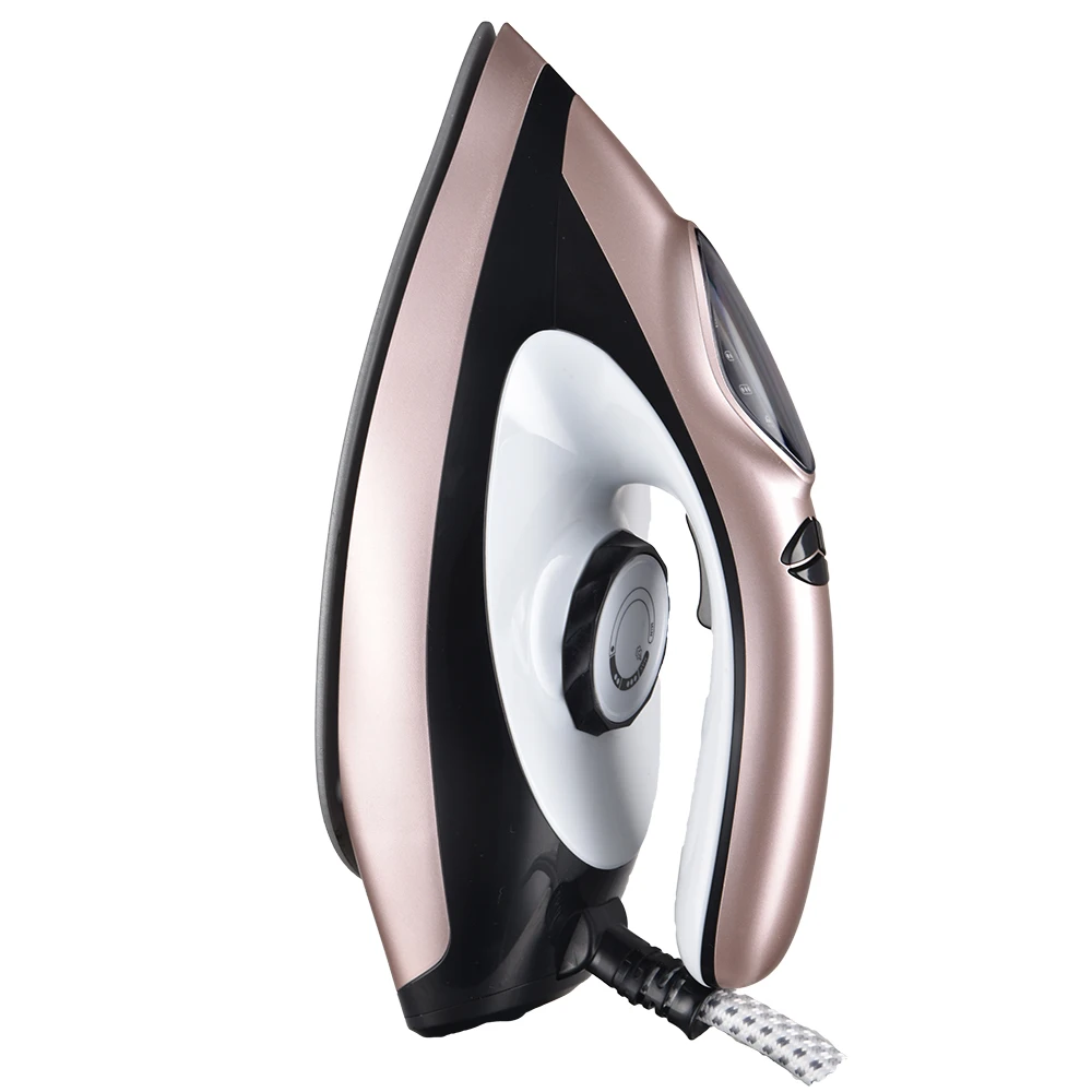 2025 Heavy LED Big Boiler Clothes Electric Irons Ceramic Soleplate Large Station Steam Iron for Laundry