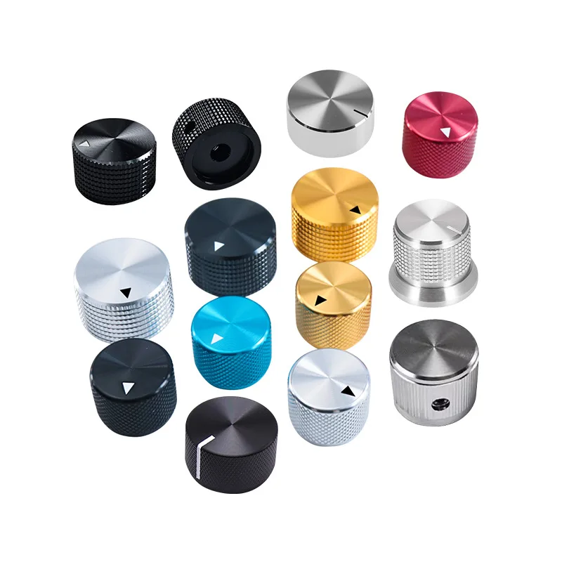 Custom High quality CNC Machining Various Metal Control Knobs Knurling CNC Machining Service