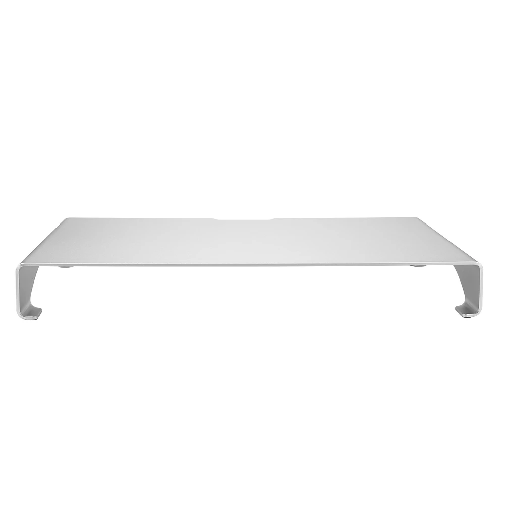 Monitor Riser Stand Monitor Plank Aluminium Monitor Riser Notebook Laptop Bureau Stand Organizer Plank Zilver Monitor Riser