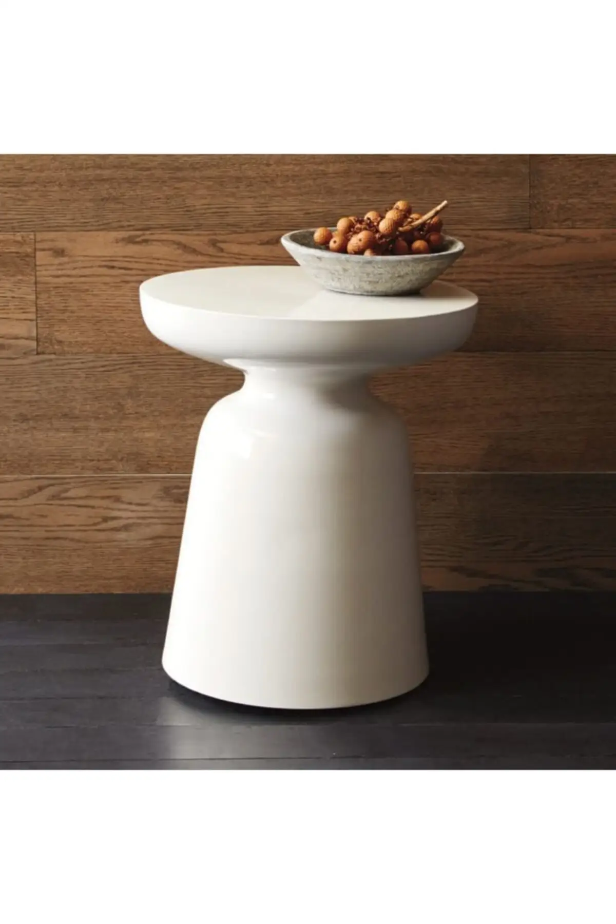 Venolta Table Basse Latérale-Laque Blanc table basse table basse moderne table basse blanche