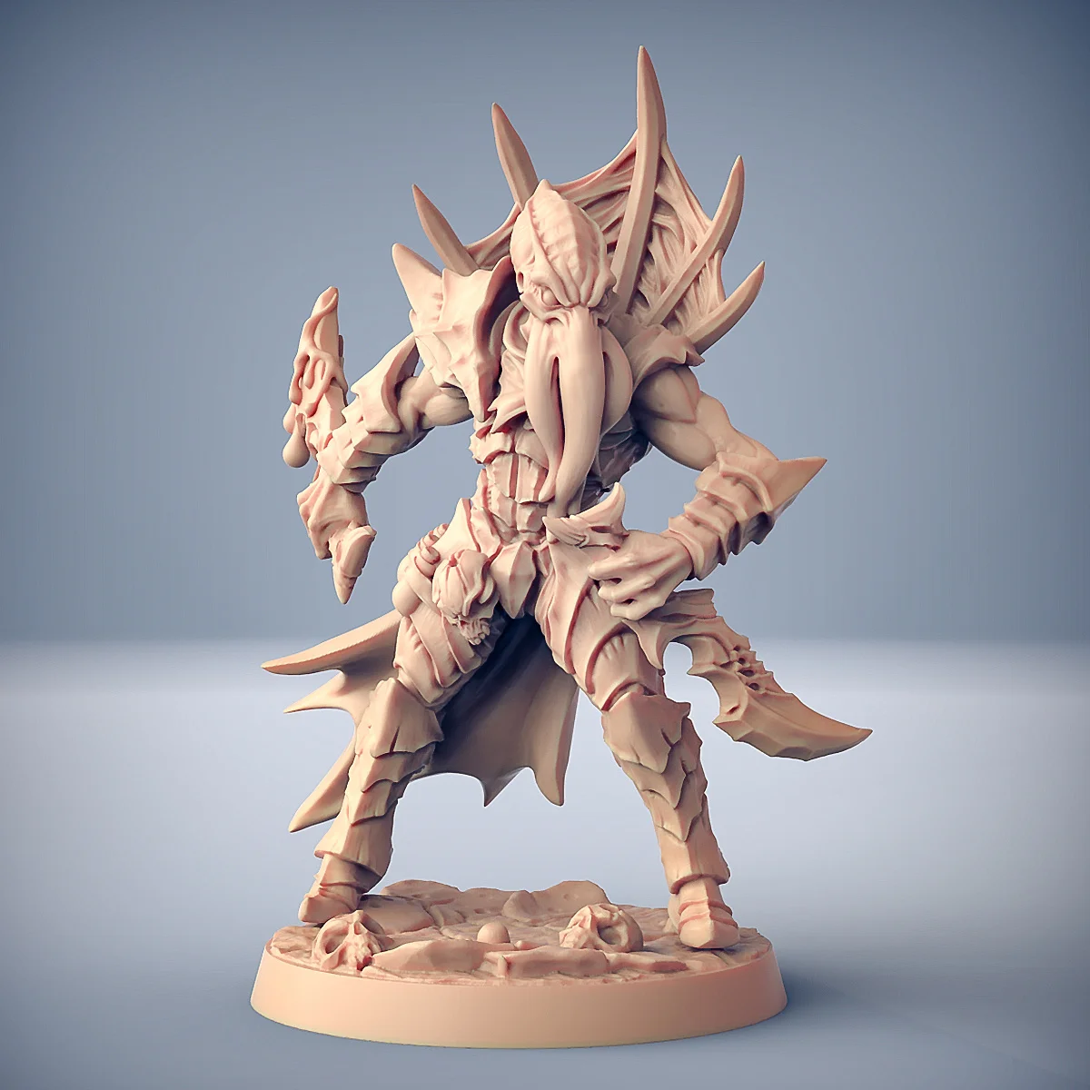 Modele mikroskopijne do drukowania 3D 【 Suckers 】 Predator Eye Demon Octopus Lord Dnd Gra planszowa Model