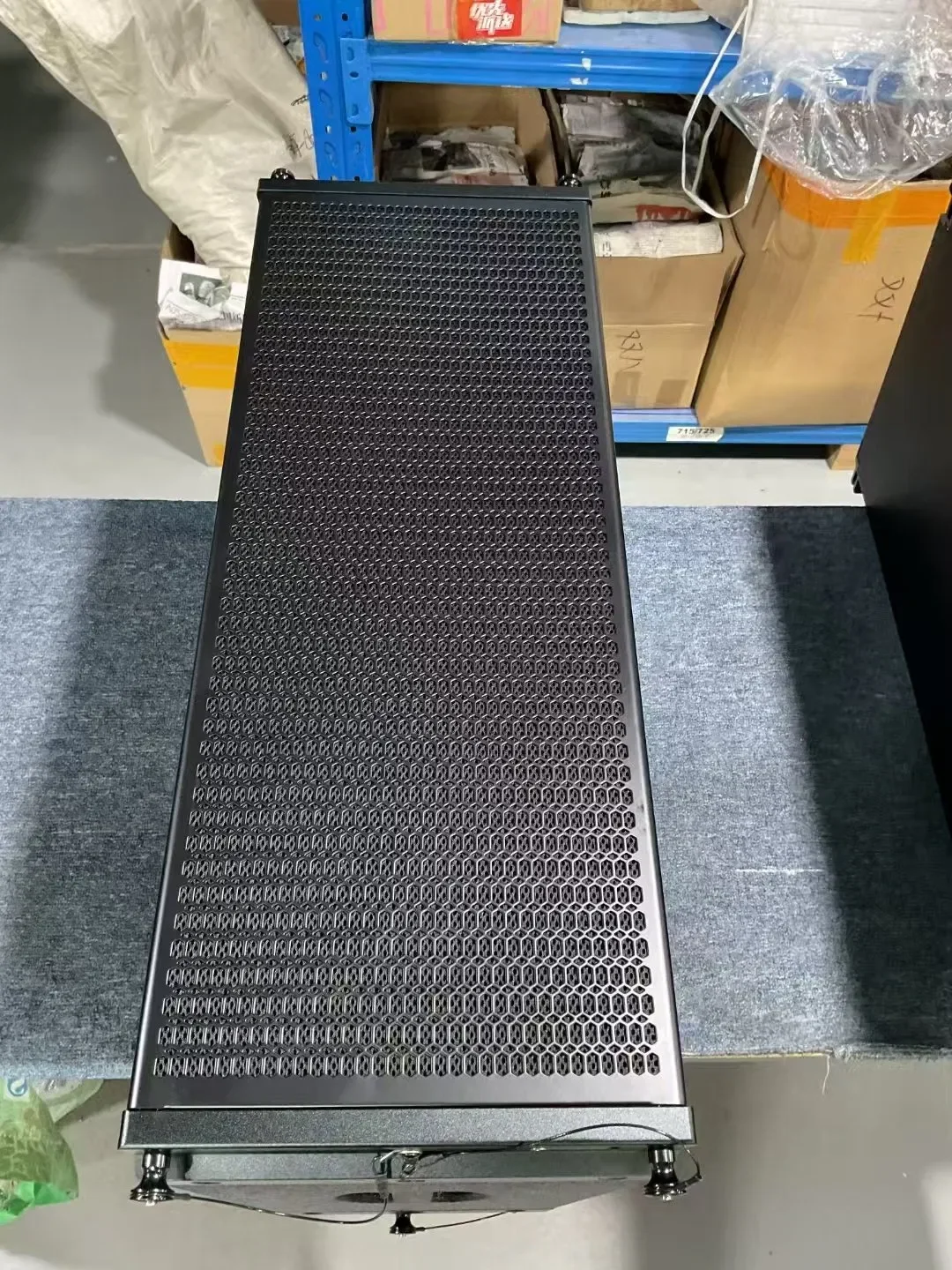 Dual 10 Inch Line Array Active PA Speaker System Professional Stage Sound Device